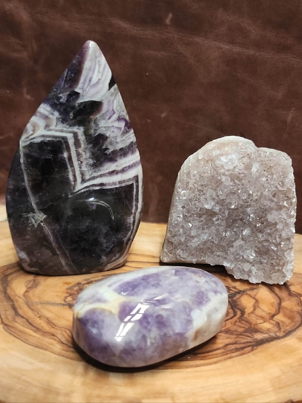 (3pc) Mini Amethyst Lovers Crystal Bundle